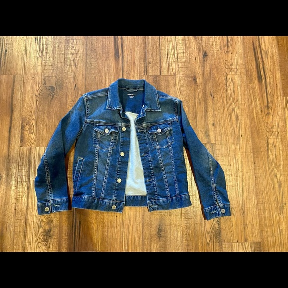 New gap kids boys Jean jacket size large - Picture 2 of 9